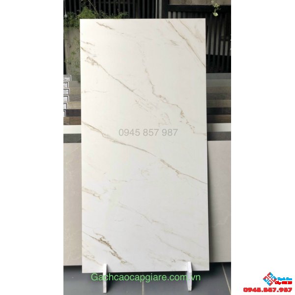 Đá mờ 60x120 lát phòng ngủ sang trọng