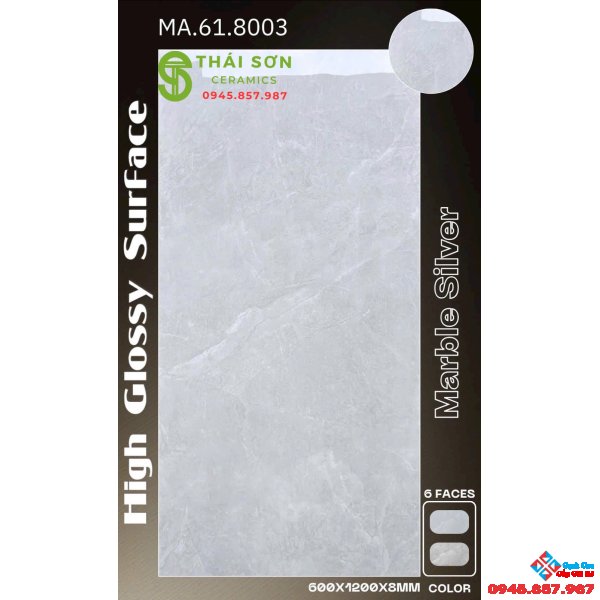 Gạch apodio siêu bóng 60x120 lát nền xám vân đá