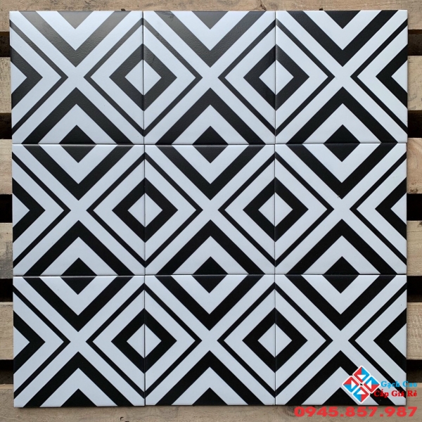 Gạch bông 20x20 lát nền nhà tắm đẹp 