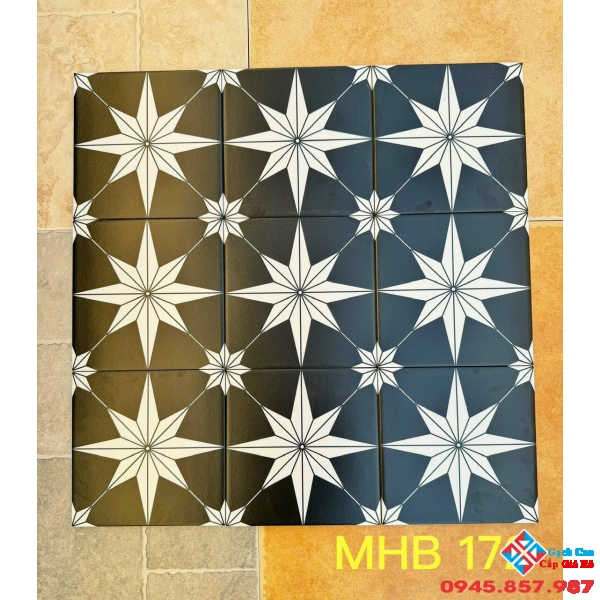 Gạch bông  lát nền 20x20 trung quốc
