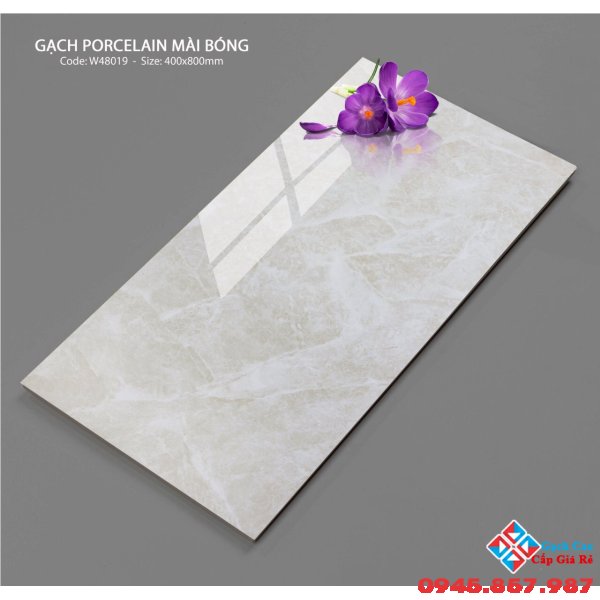 Gạch ốp tường bóng kính 40x80 trung quốc