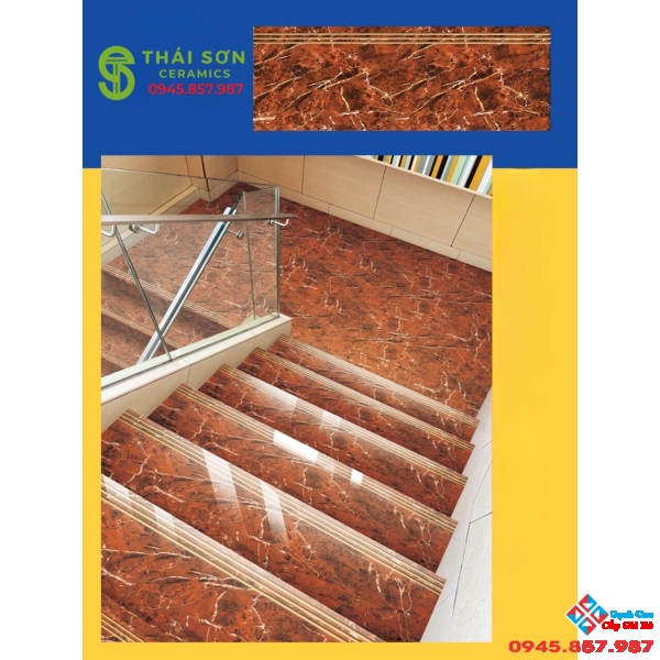 Đá lát gạch cầu thang 47x120 khắc kim trung quốc