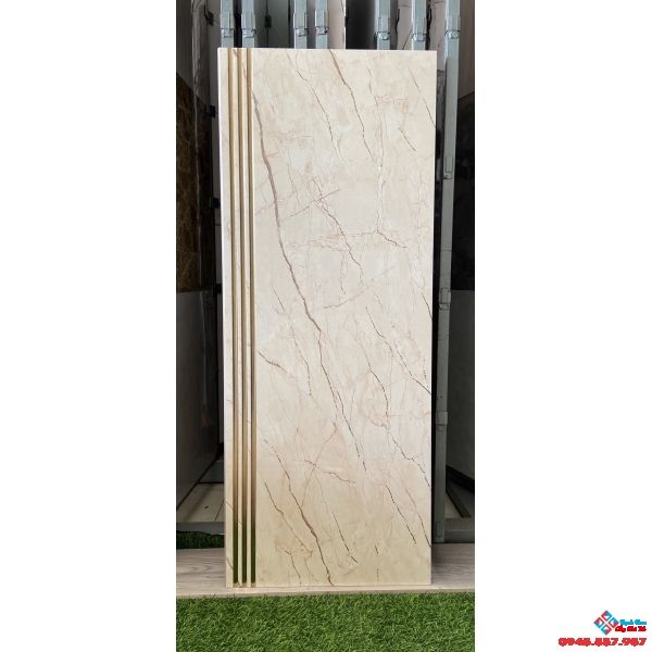 Gạch cầu thang 48x120 khắc kim nhập khẩu