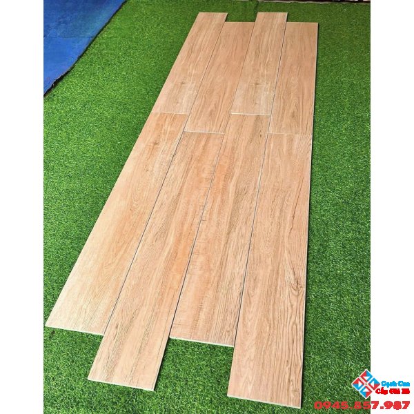 Gạch 20x1m2 vân giả gỗ lát nền trung quốc