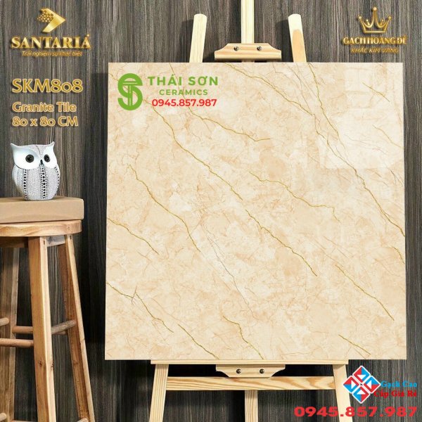 Tốp 5 mẫu gạch lát nền 80x80 khắc kim bán chạy nhất Đồng Nai