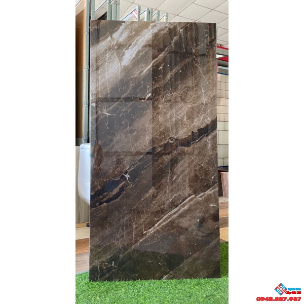 Gạch khổ lớn 60x120 bóng kiếng ốp mặt dựng