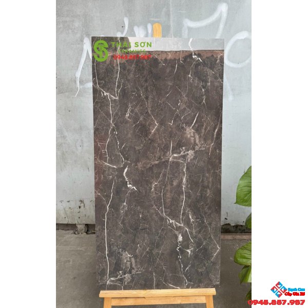 Gạch lát nền 60x120 ấn độ bóng kiếng Tháp Mười