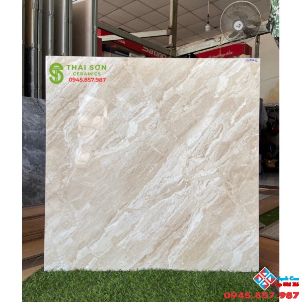 Gạch đá bóng kính 80x80 lót sàn cao cấp