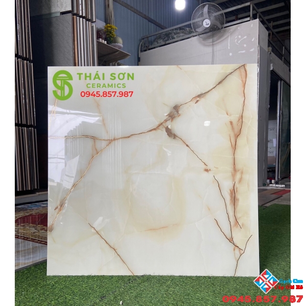 Gạch bóng kiếng trung quốc khắc kim 80x80 ốp lát cao cấp