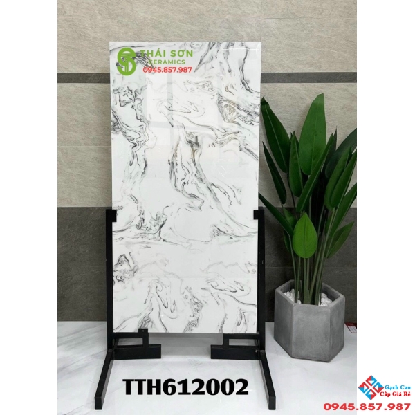 Gạch lót sàn đá bóng kiếng 60x120 nhập khẩu ấn độ