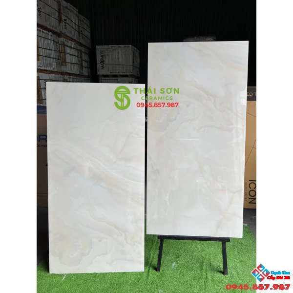 Gạch ấn độ lót sàn bóng kiếng 80x160 cao cấp Bến Tre
