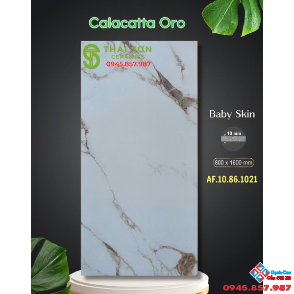 Gạch apodio lát nền 80x160 cao cấp Baby Skin