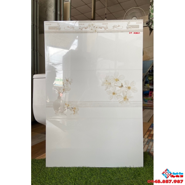 Gạch ốp tường 30x60 trắng trơn giá rẻ