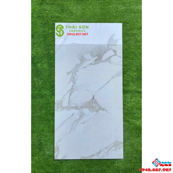 Tốp 6 mẫu gạch trắng mây bóng kiếng 60x120 lát nền giá rẻ