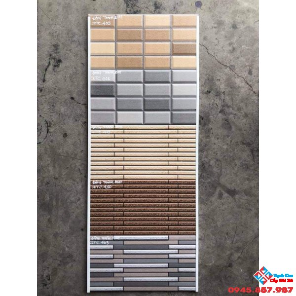 Gạch trang trí cao cấp 20x40 mới nhất
