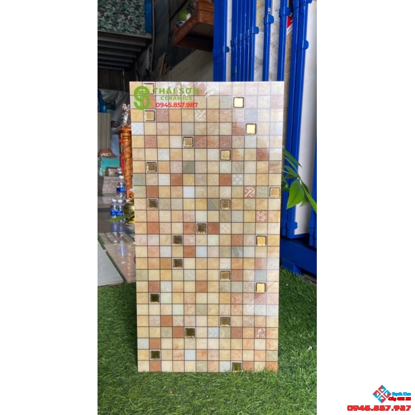 Gạch trang trí mosai nhập khẩu 30x60 bóng kính đẹp