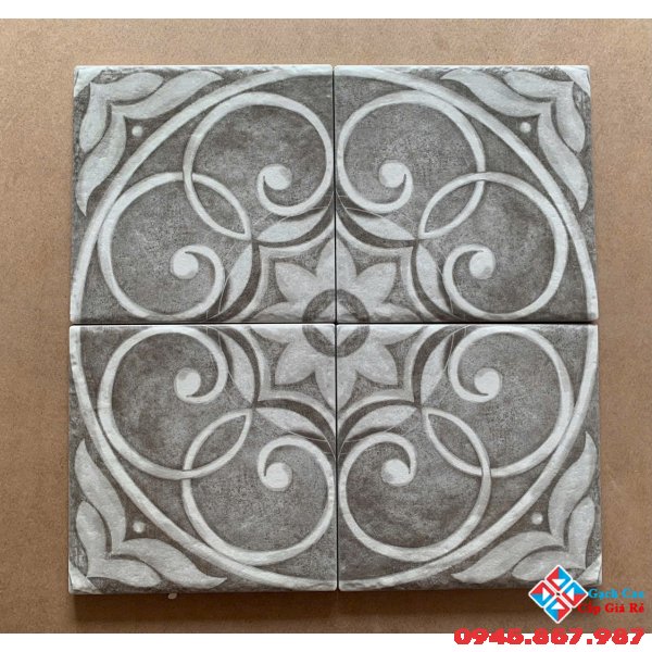 Gạch bông cổ lát quán cafe đẹp 20x20 trung quốc mới nhất