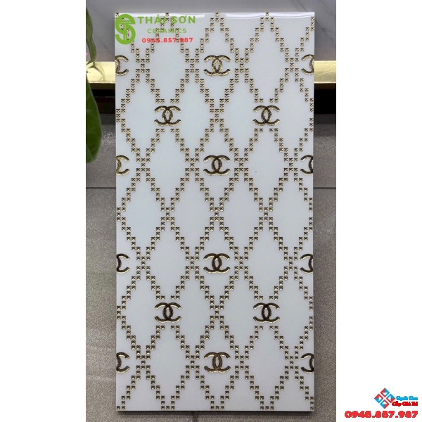 Gạch nhũ vàng 30x60 ốp tường trung quốc cao cấp Q10