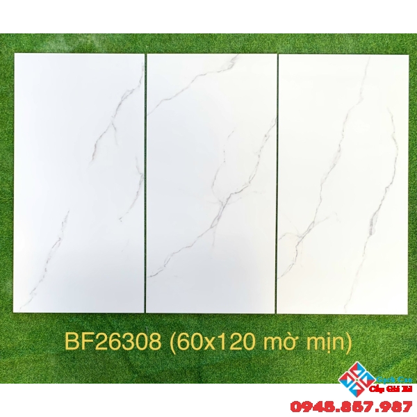 Gạch trung quốc 60x120 trắng mây mờ