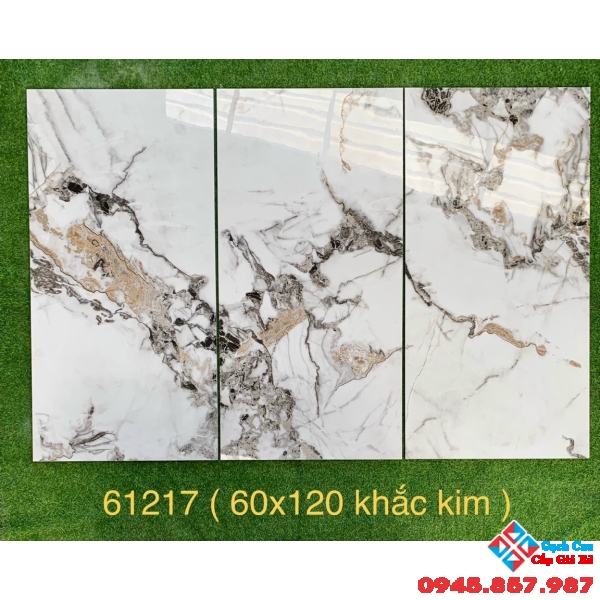 Gạch lát nền trung quốc 60x120 ánh kim