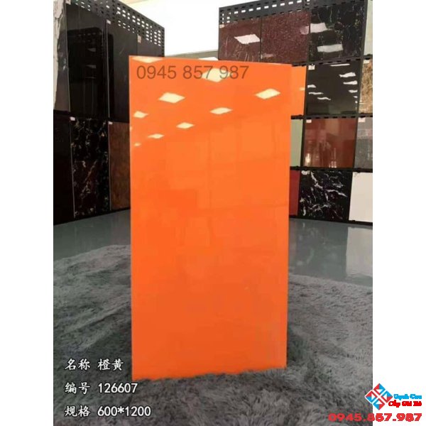 Gạch trung quốc 60x120 cao cấp màu cam