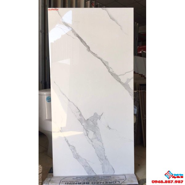 Gạch siêu bóng  kiếng 60x120 ý mỹ cao cấp