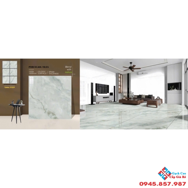 Gạch lát nền 100x100 ấn độ siêu bóng cao cấp