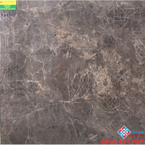 Đá granite 80x80 vân xám 8804