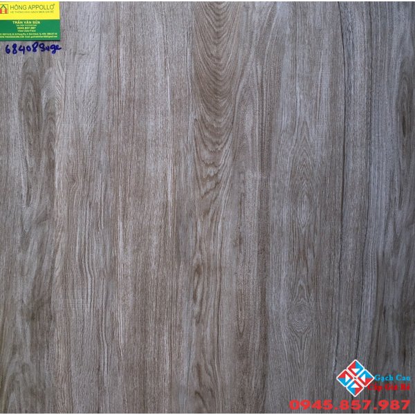 Gạch gỗ mờ cao cấp 60x60 lát nền 68408