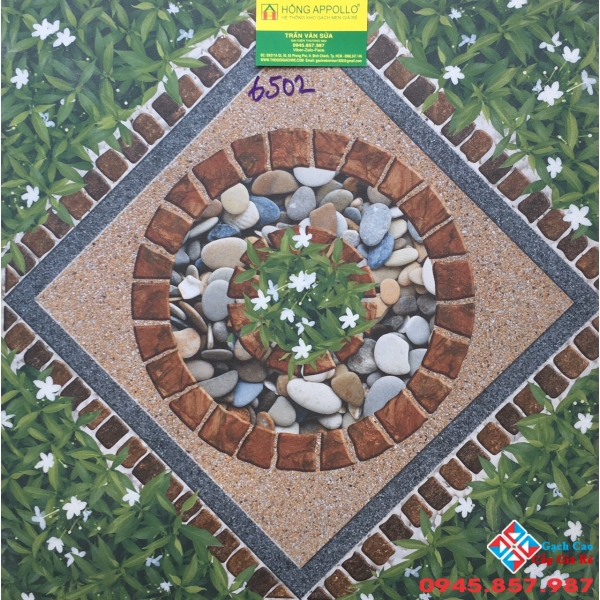 Gạch lát sân 50x50 vitto giá rẻ 6502