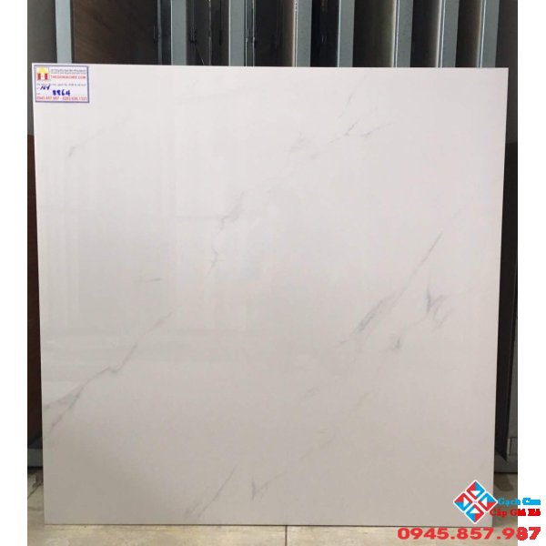 Gạch bóng kiếng trắng mây 80x80 prime 8864