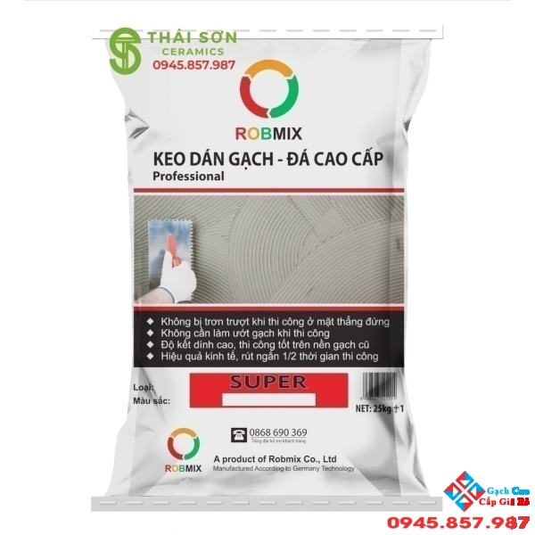Keo Dán Gạch Robmix Hàng Chính Hãng giá tốt nhất tại tphcm