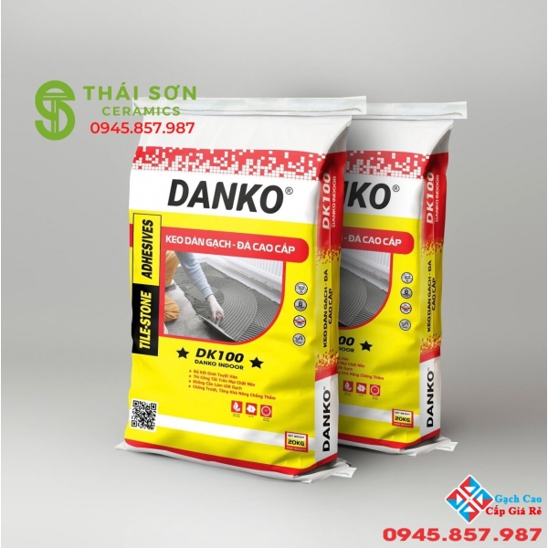 Keo dán gạch trong nhà siêu bám giá rẻ DK100